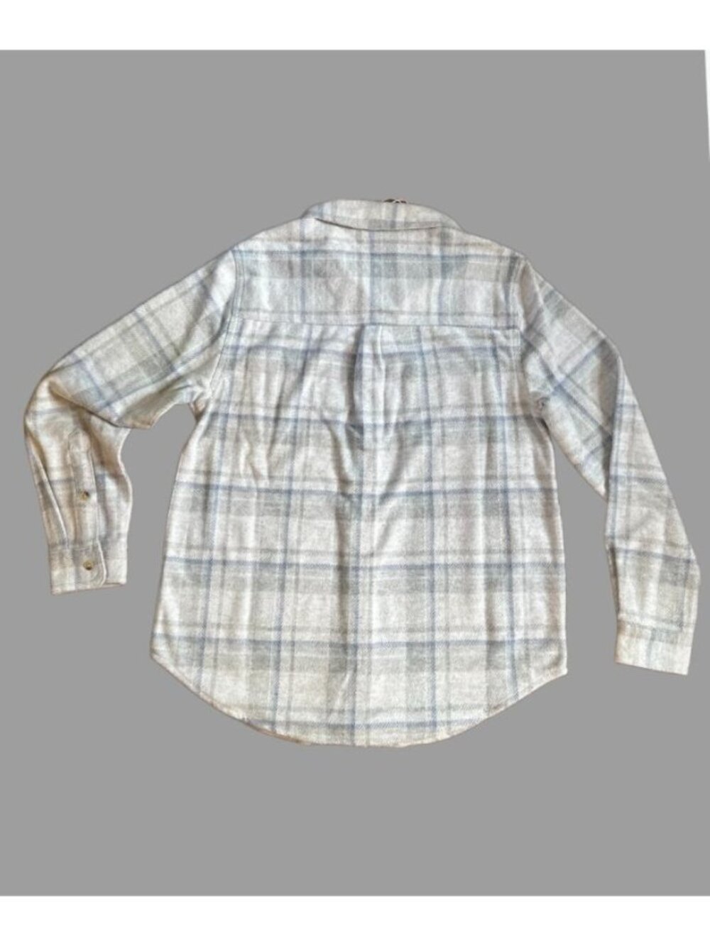 NWT BeachLunchLounge Sally Plaid Shacket Oversized Shirt Jacket S (Nordstrom) - Picture 3 of 11
